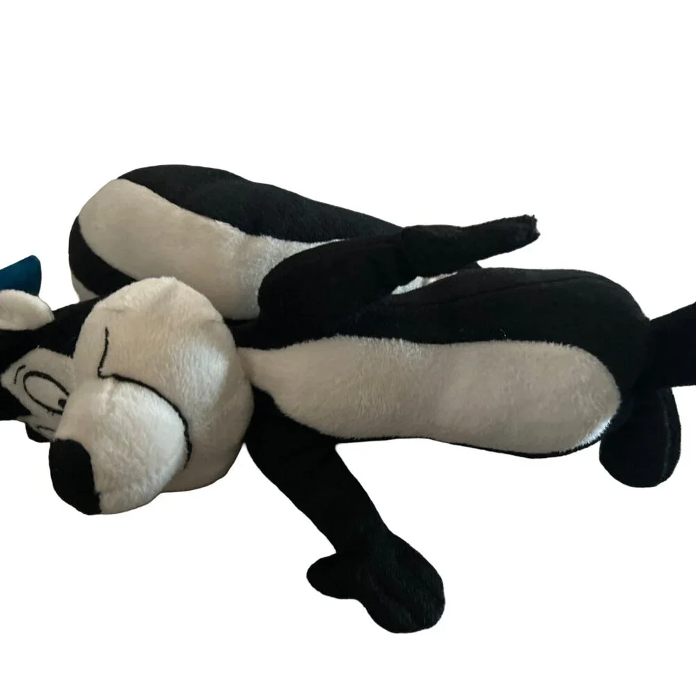 Vintage 1990s Pepe Le Pew Looney Tunes Plush Toy NWT Warner Bros - Picture 2 of 16